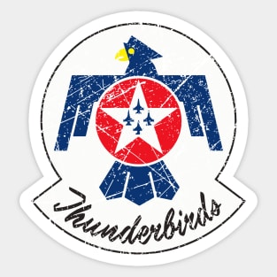 Thunderbirds USAF Vintage Sticker